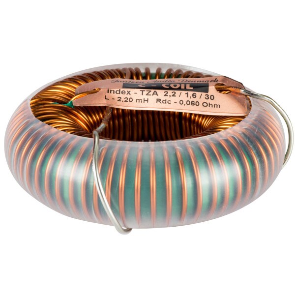 Main product image for Jantzen 6085 2.2mH 14 AWG C-Coil Toroidal Inductor 255-808